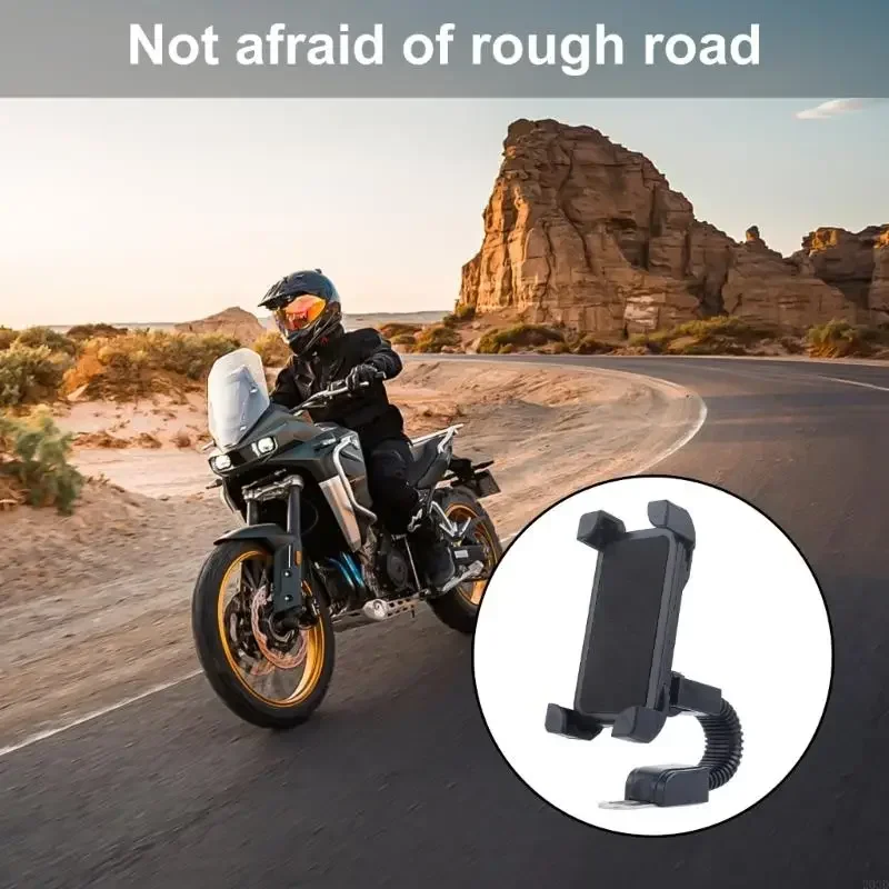 

4 Paw Phone Clamps 360 Rotatable Stand Phone Electric vehicle phone holder, motorcycle rearview mirror car phone holder