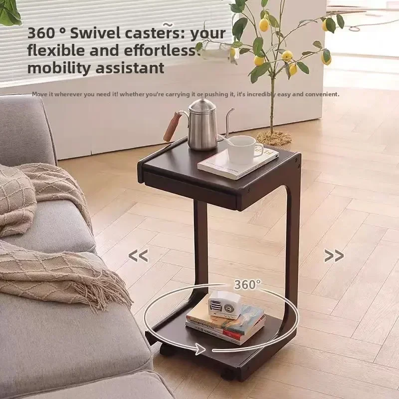 Multi-functional Coffee table removable sofa side small coffee table household living room side table