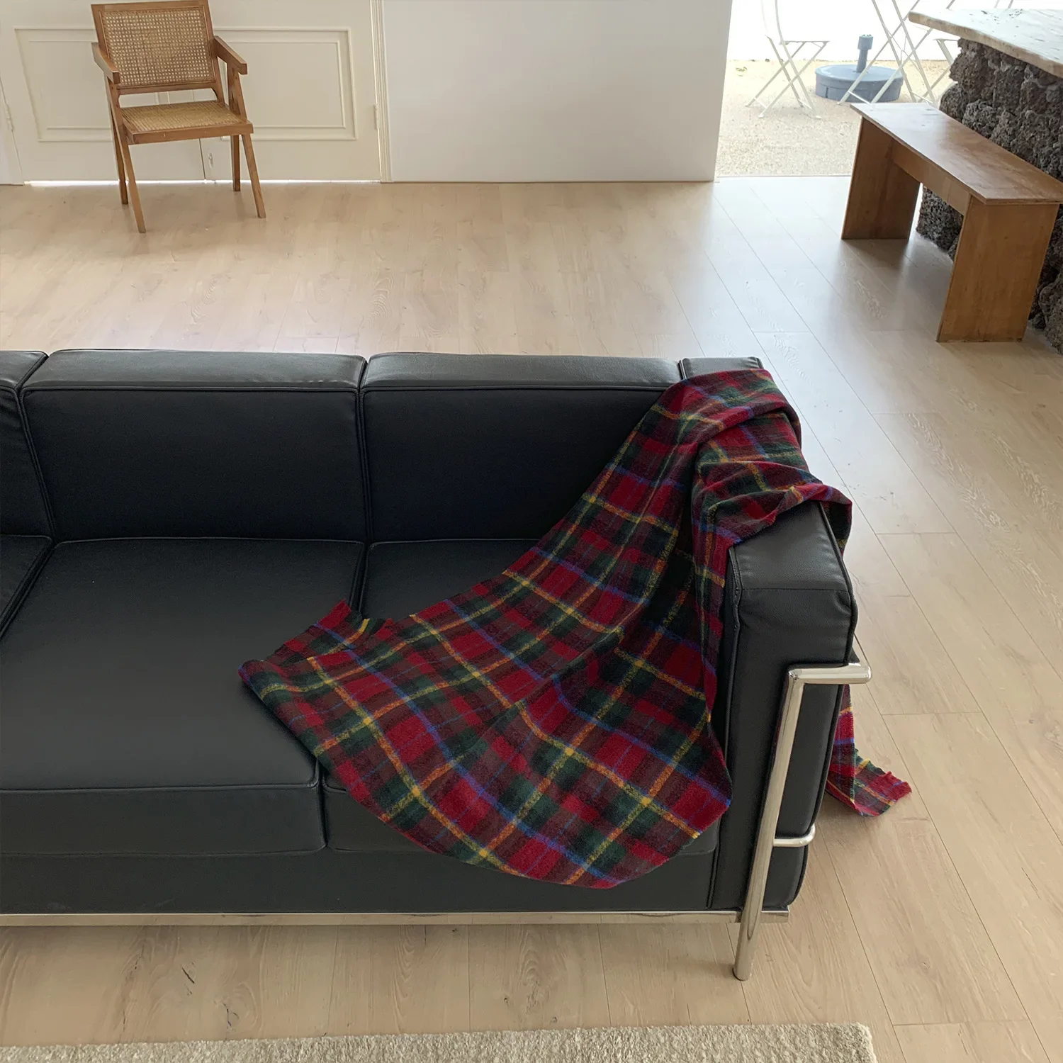 طبعة محدودة الخريف/الشتاء الاسكتلندي منقوشة وشاح الرجال الدافئة ساحة ربطة العنق زوجين النمط البريطاني اللون حجب وشاح المرأة #5