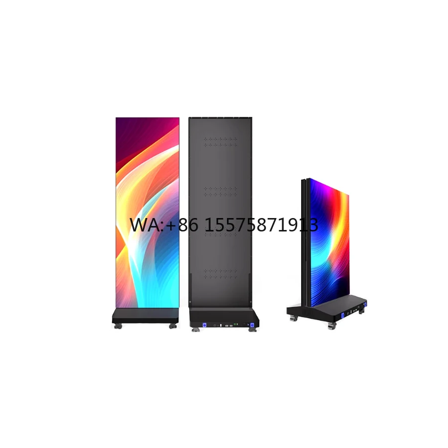 OEM Rental Supplier Easy Installing Movable Custom Outdoor Indoor LED Film Screen COB Flexible Disp y Panels for Shopping Mall