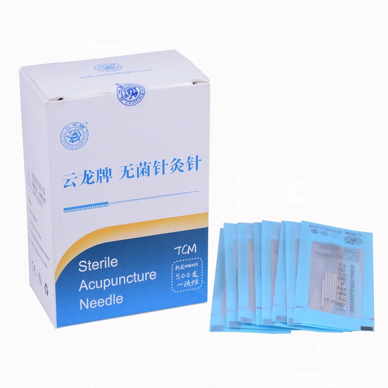 

500pcs/box new disposable acupuncture needles yunlong sterile acupuncture needle body acupuncture point Beauty health