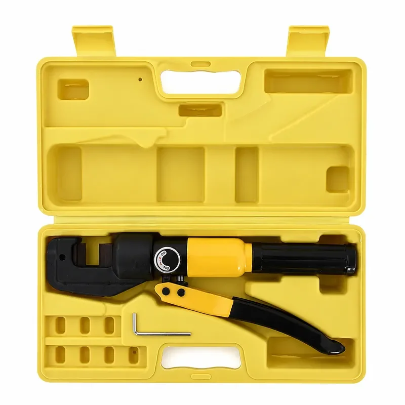 1PC 6T 12mm Hydraulic Rebar Cutter Steel Bar Cutting Tool Portable Handheld Reinforcement Rod Shear for Construction