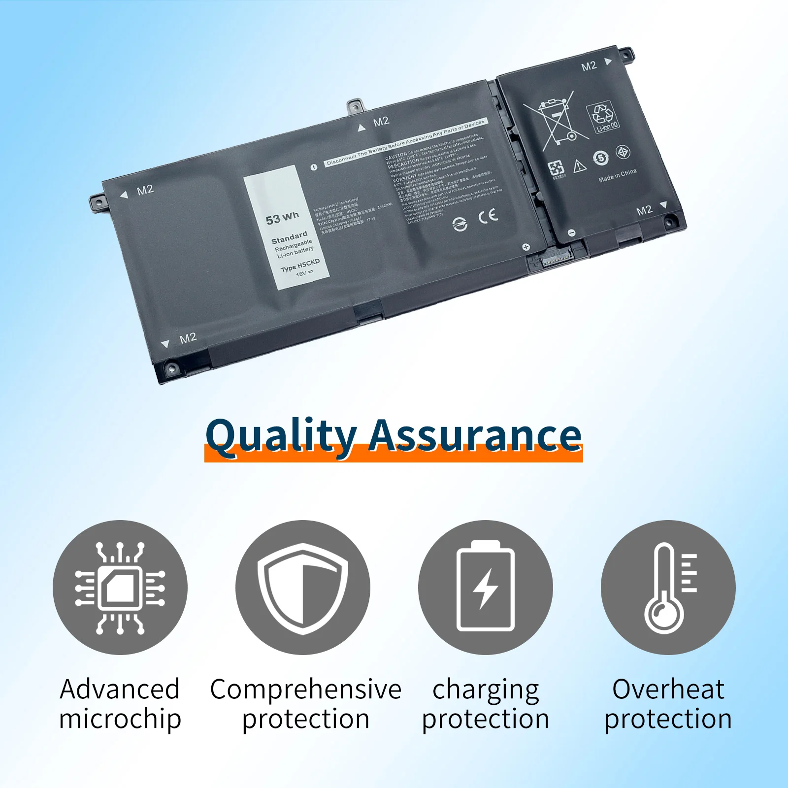 Imagem -02 - Bateria do Portátil Dell Inspiron 5408 5508 5509 5400 5406 7405 7500 7506 em Dell Latitude 3410 3510 Bvbh-h5ckd