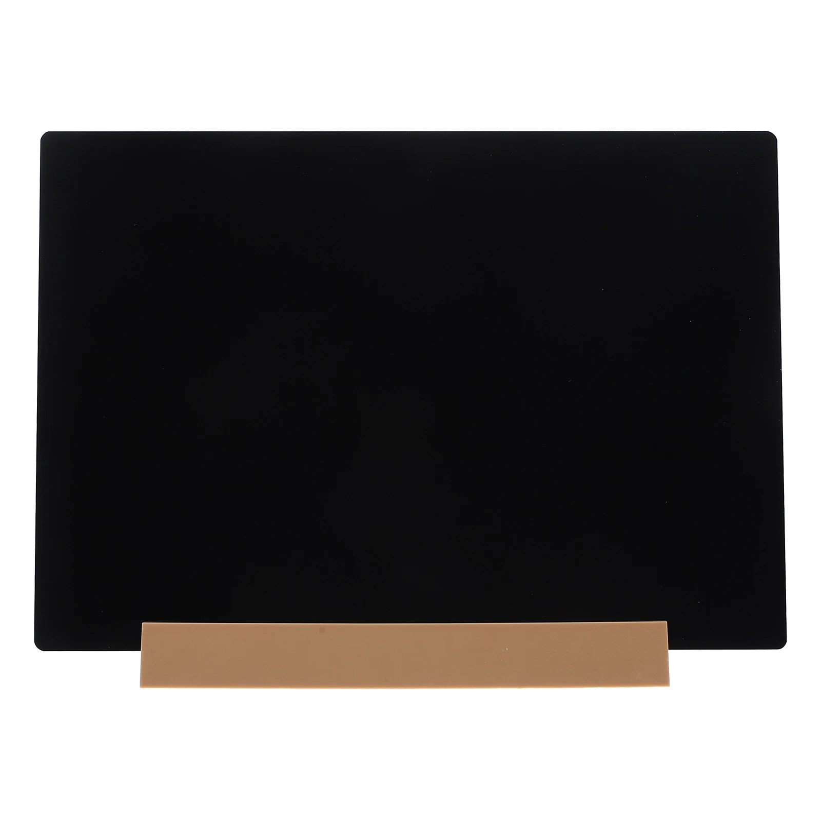 

A4 Desktop Blackboard Erasable Chalkboard Sign Menu Message Board ABS Smooth Home Office Hotel Tabletop Christmas Weddings