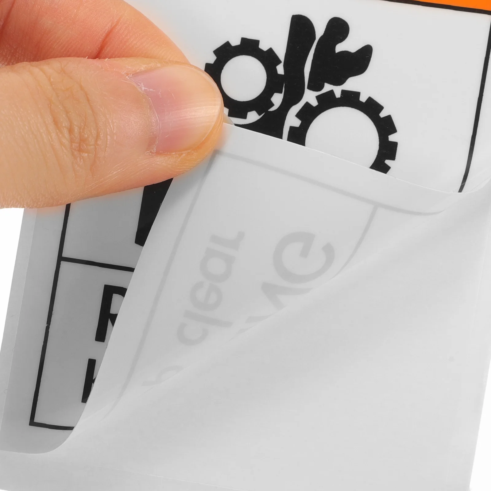 Industrial Safety Warning Stickers 8 Pieces Scratch Resistant High Visibility Danger Signs for Machinery Guarding Areas Hands