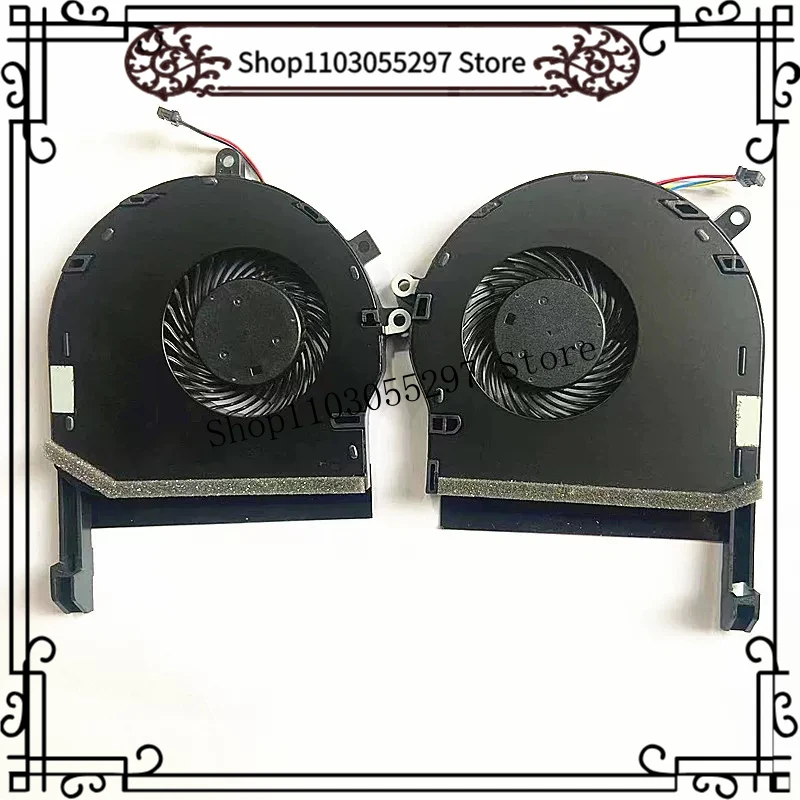 

Replacement Laptop CPU GPU Cooling Fan Left Right for Asus TUF FX504 FX504GD FX504GM FX504GE FX80GD