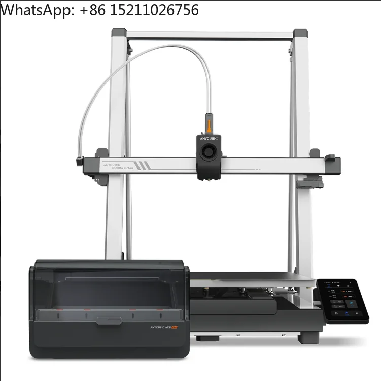 New product Anycubic kobra 3 max combo 420*420*500 mm big size 3d printer with multi color