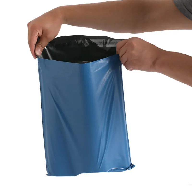 INPLUSTOP 50Pcs Blue Courier Envelope Mailing Postal Bags Plastic Mailer Waterproof Clothes Express Storage Bag Logistics Pouch