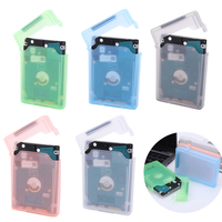 Hard Drive Disk Protective Box 2.5 in HDD SSD Protective Case Shockproof Plastic Moisture-proof Protection Storage Box Dustproof