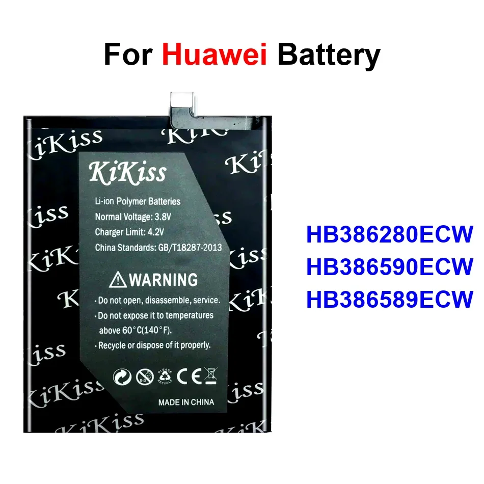 

Аккумулятор HB386590ECW HB386280ECW для Huawei Ascend View 10 P10 Honor 8X 9X 9 20 20S Play Nova 3 4 Plus Lite