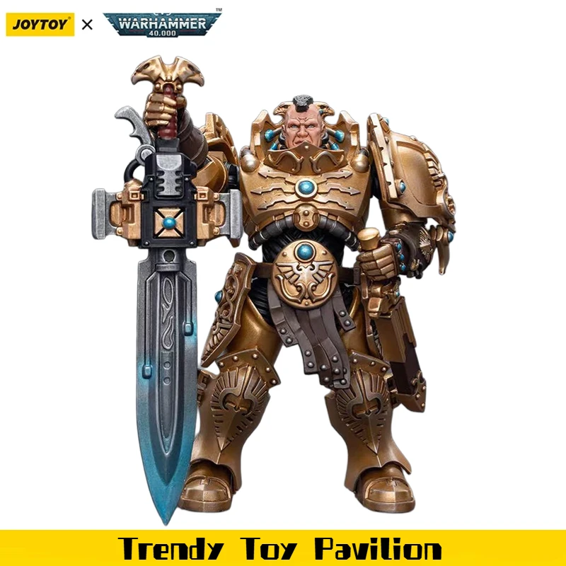 

【JOYTOY】Warhammer 40K Adeptus Custodian Guard with Sentinel Blade 1/18 Action Figure Toys
