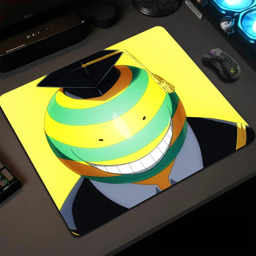 

Assassination Classroom Mousepad Small LockEdge Mouse Pad For Gamers Computer Desk Pad Rectangular Anti-slip Rubber