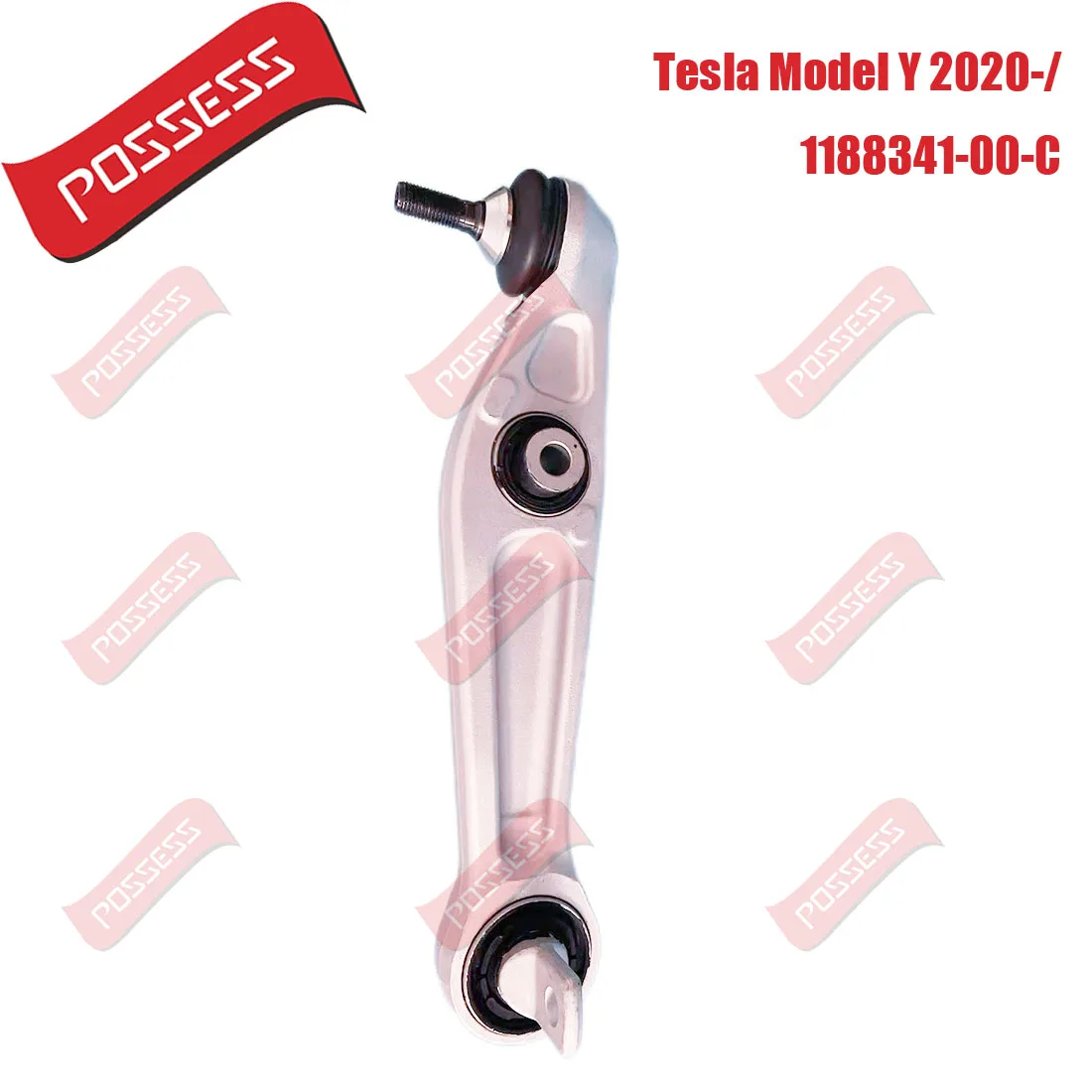 

1 Pieces Front Lower Suspension Straight Control Arm For Tesla Model Y 5YJY 2019-/,OE 1188341-00-C L=R