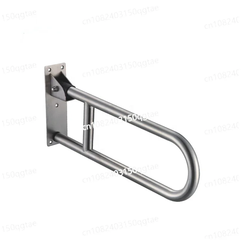 Wall Mount Stainless Steel Safety Handrails, Bathroom Flip-up Grab Bar