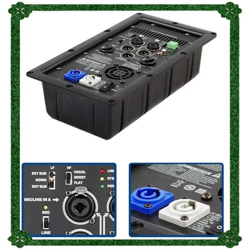 24-Hour Delivery 2X K12A Professional Digital Power Amplifier Module 1000W Active Class D Power Amplifier Broad