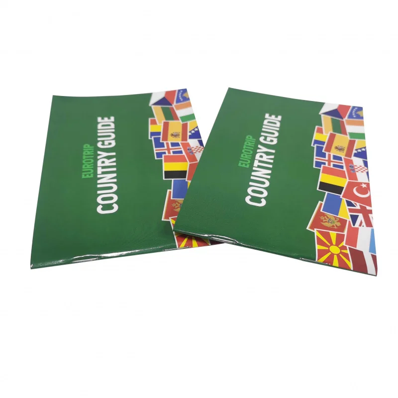 

custom Custom Color Paper Small Brochure Production Booklet Instruction Manual Pamphlet Magazine Product Catalogue Printing make