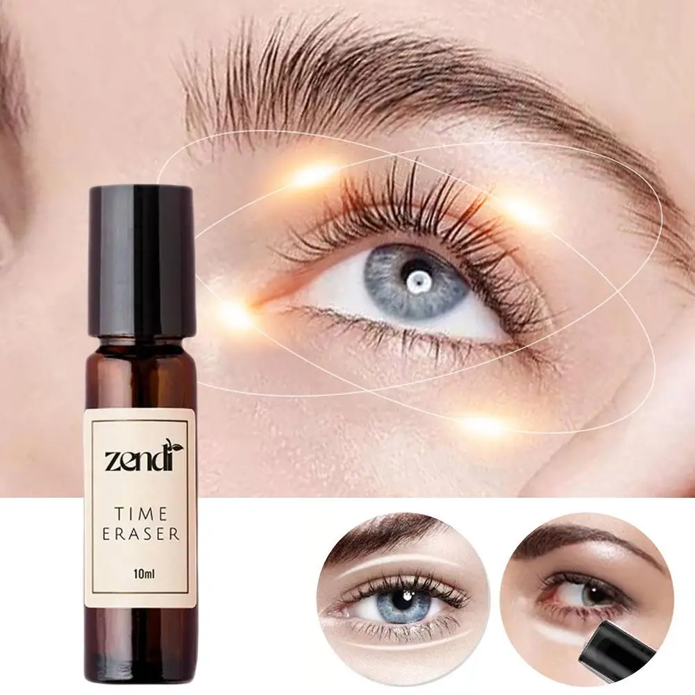 Eye Roller Serum Remove Dark Circles Fine Lines Reduce Skin Puffy 10ml Moisturizing Bags Lifting Firm Zendi Repair Eye Hydr L1M4