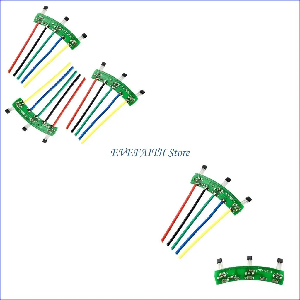 

Запасные части ПКБ датчика Холла электрического велосипеда 124Б для мотора колеса электрического велосипеда 2