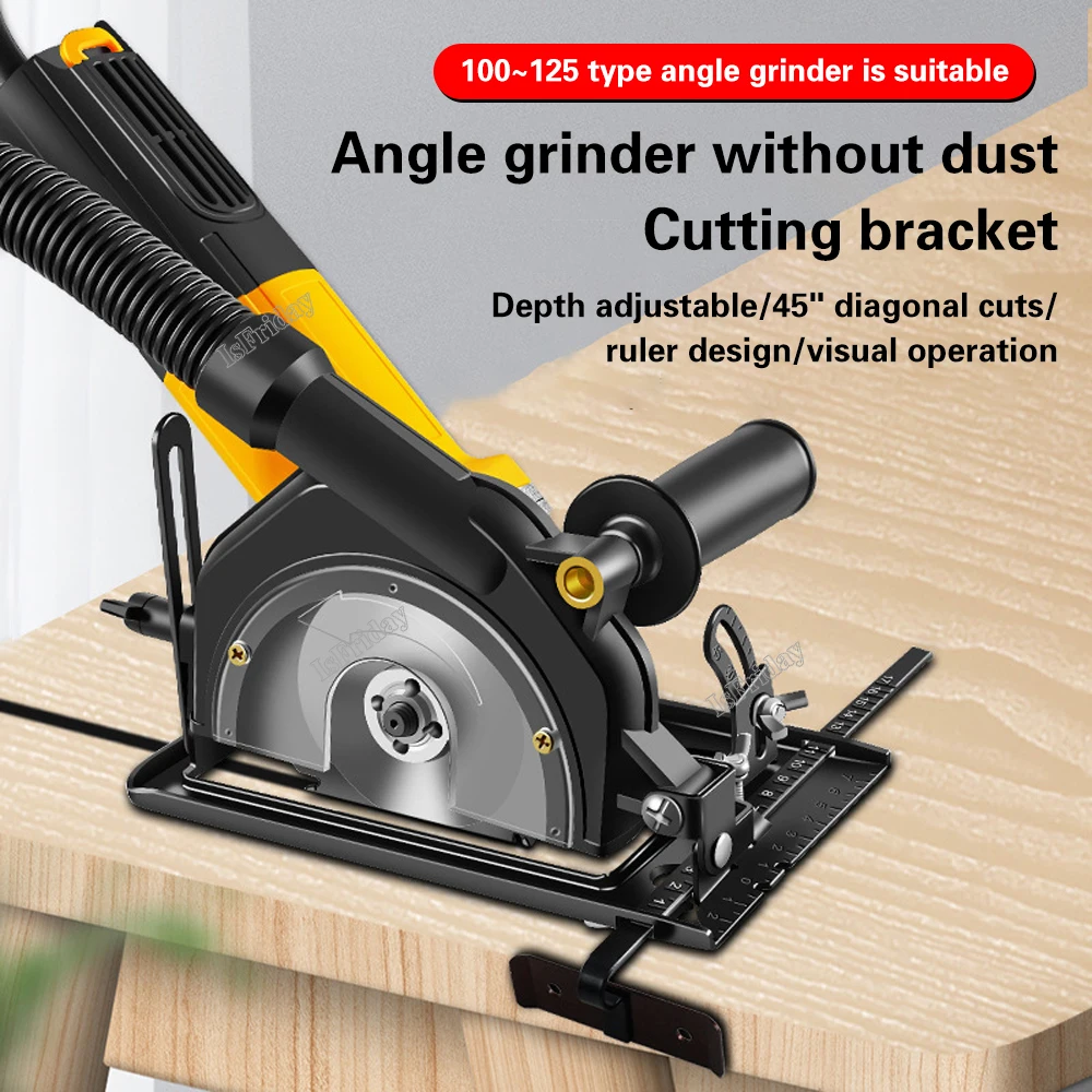 Angle Grinder Universal Accessories Grinder DIY Bracket Stand Holder Support Change to Cutting Machine Base Woodworking Tool