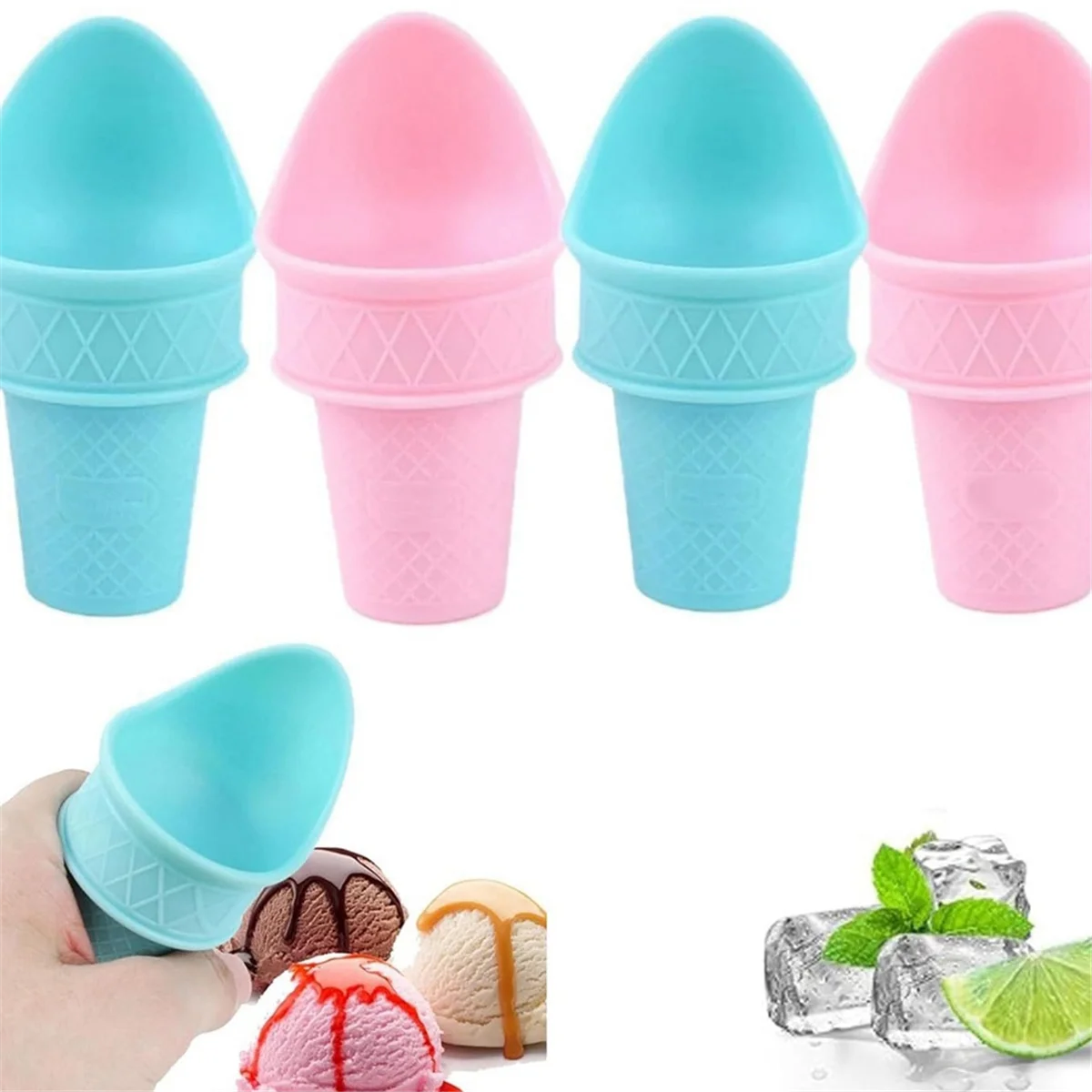 Ice Cream Cone Holder, Ice Cream Scoop, Ice Cream Cones Scooper, Ice Cream Cone Holder Ice Cream Snow Cone Rack A