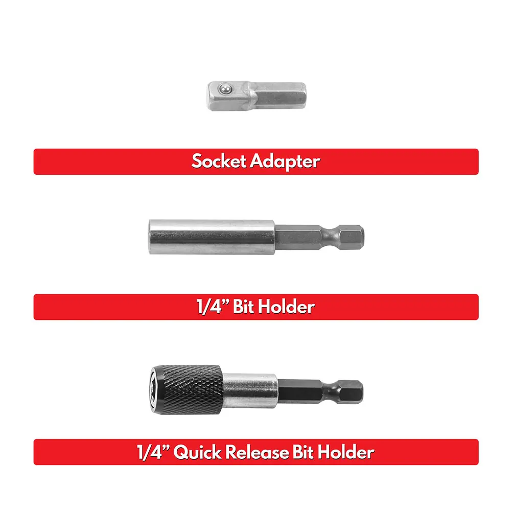 Podofo 208 قطعة مجموعة رأس دفعة السلامة متري مفك مجموعة عالية الجودة الكربون الصلب ماستر مفك بت مجموعة #2