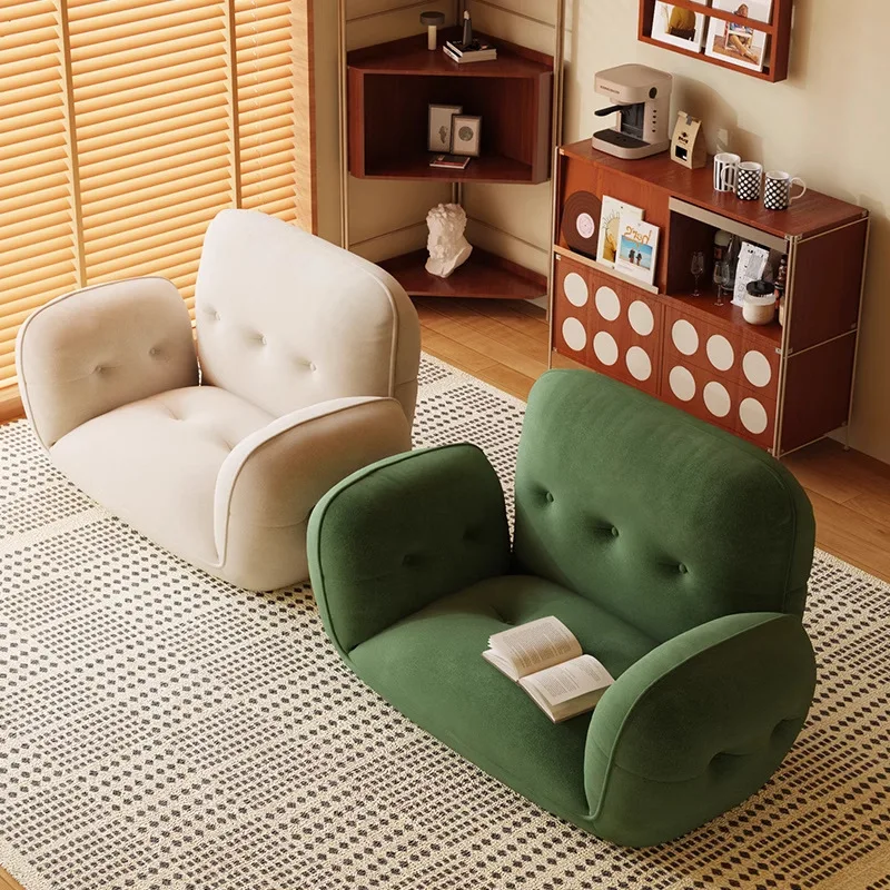 

Lazy sofa reclining sleeping bedroom balcony floor nest chair tatami folding backrest single small sofa chair