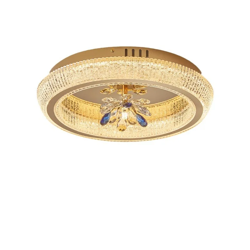 

Modern simple living room high-end atmosphere new eye protection crystal lamp