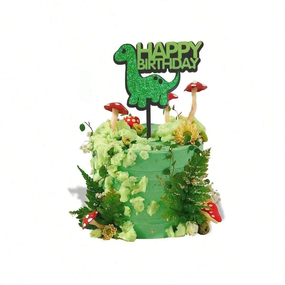 Dinosaurier Thema Party Dinosaurier Geburtstags torte Topper Dschungel Safari Party Dinosaurier Kuchen Dekor Jurassic World Party Dekor ﻿ – Detail 3