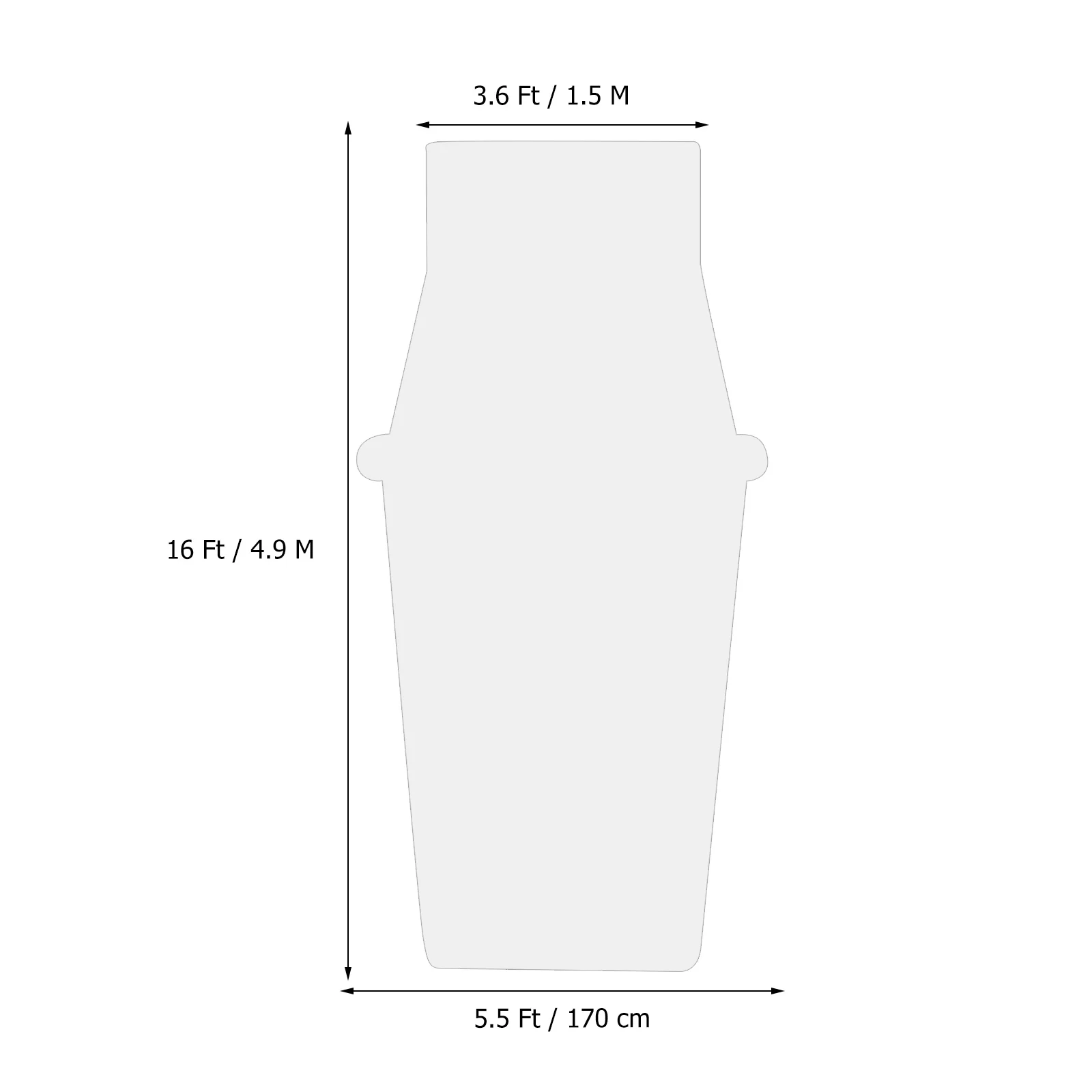 

Car Cover Universal Fit 170T Silver Coated All Weather Protection For Suv Automobile Outdoor Indoor Sun Rain Dust Snow