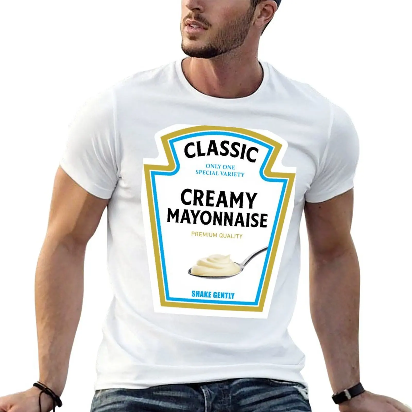 

Halloween heavy Mayo Costume Mayonnaise shirt T-Shirt Family man 2023 t Ketchup cotton Mustard Group Matching Couple
