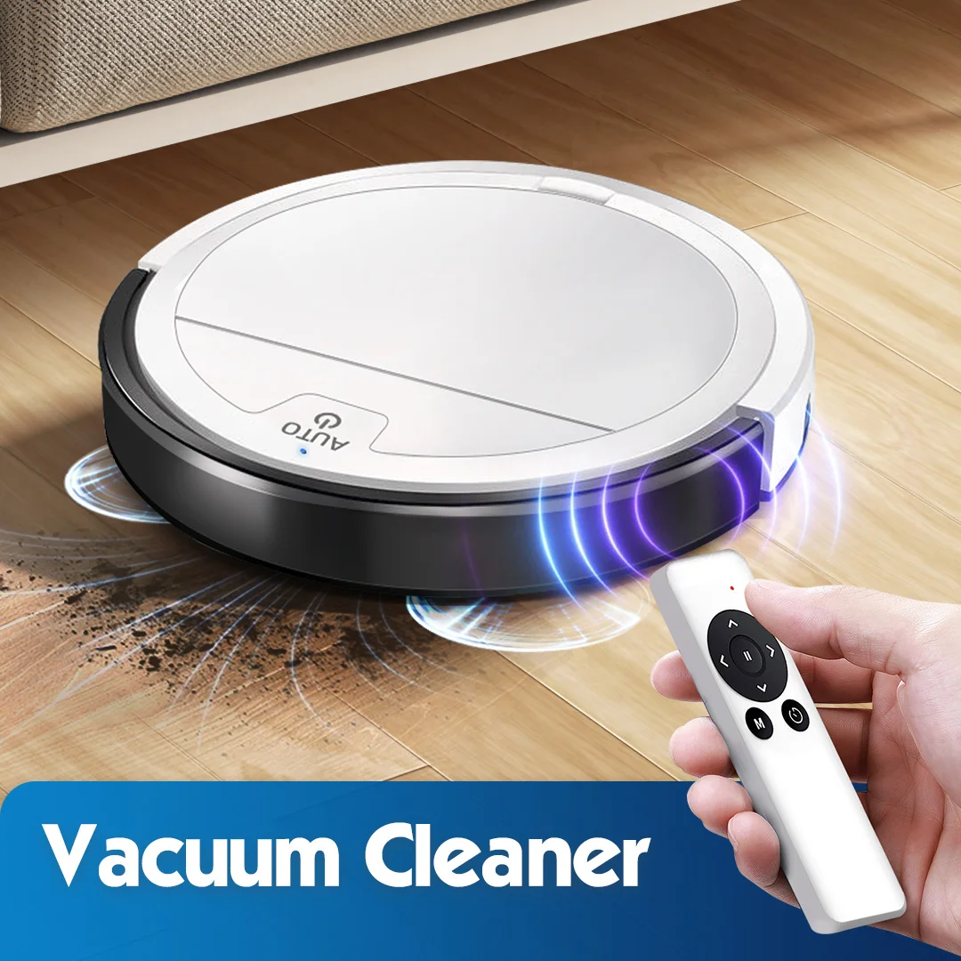 Home smart sweeping robot vacuum cleaner with remote control, low noise, strong suction, usb charging