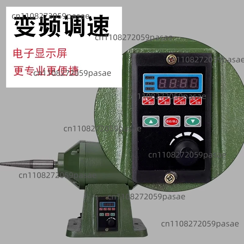 Jade and Acrylic Buddhist Prayer Bead Bracelet Belt-Type Speed-Adjustable Polishing Machine, Small Grinder