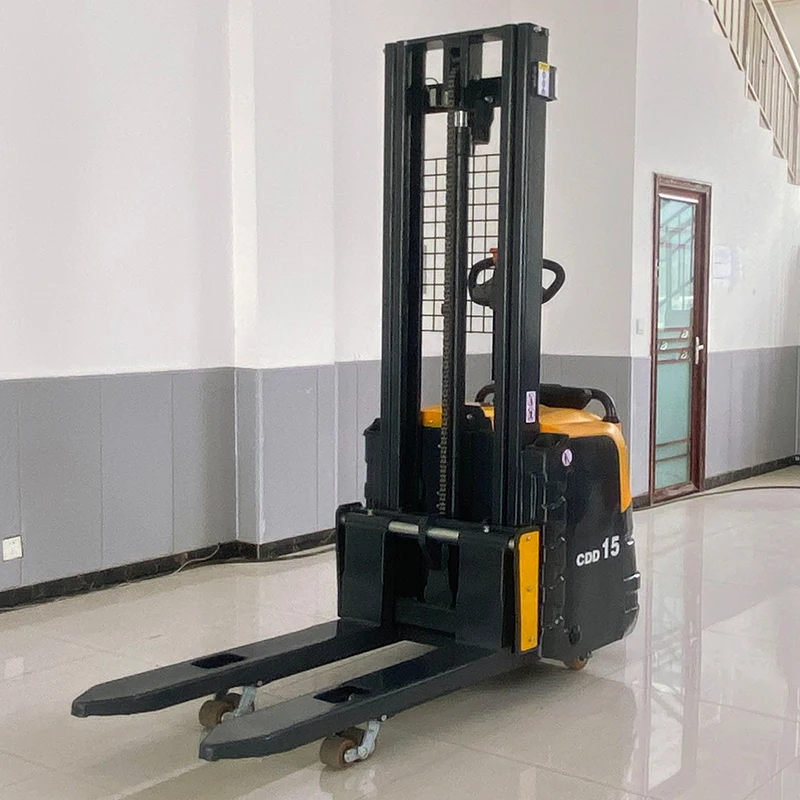 Hot Selling Model Multifunctional Electric Stacker with Lifting Height of 5 Meters, Suitable for Handling at Docks and Farms