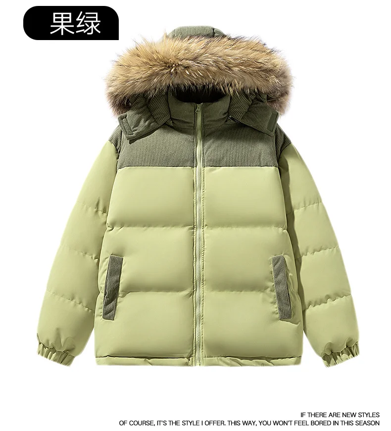 New Style Hooded Warm Parkas Coats for Men Outdoor Comfortable Windproof Male Clothes Fashion All-match Outerwear Winter Thicken