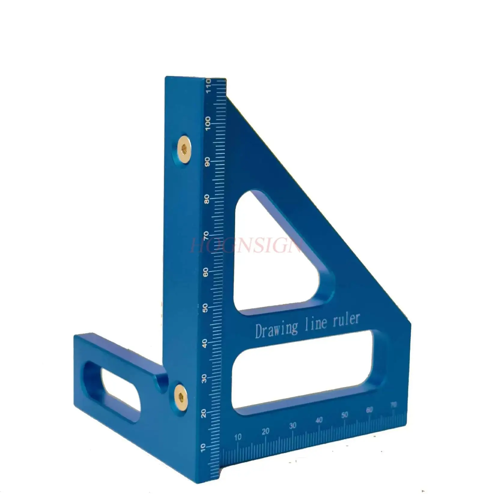 1pcs Woodworking marking ruler, square ruler, angle ruler, triangle ruler, marking tool, marking gauge, angle ruler