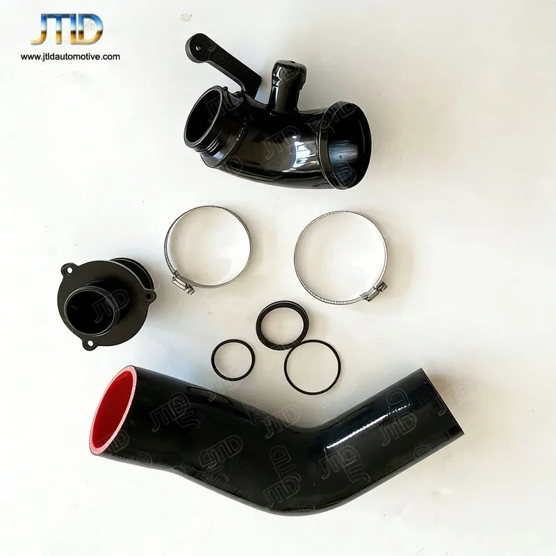 

JTLD Silicone Turbo Inlet Elbow Muffler Delete Intake Hose Pipe for VW Golf MK7 R Audi A3 S3 TT 2015+ EA888 Gen3
