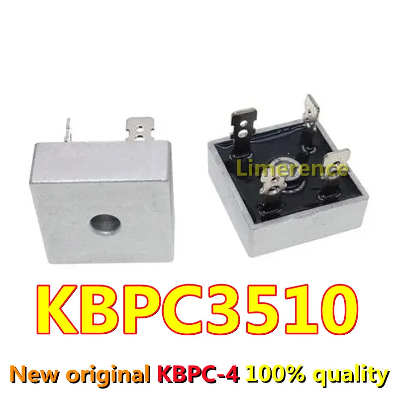 2PCS KBPC3510 KBPC3510 35A 1000V DIP4 The new quality is very good work 100% of the IC chip