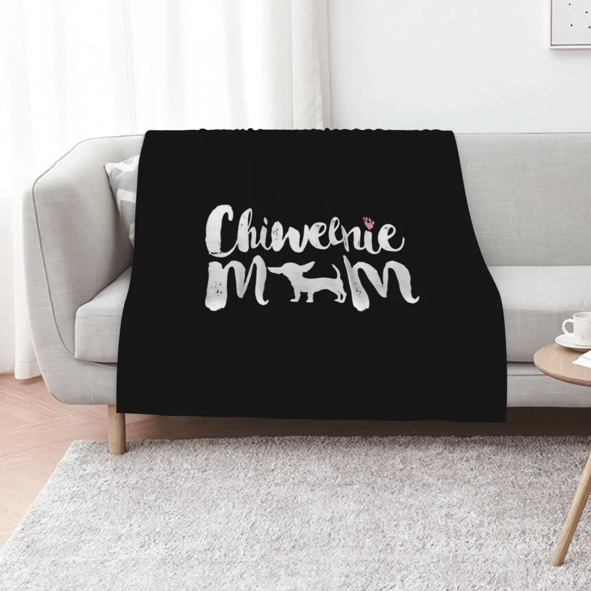 Chiweenie Mom Chiweenie Owners Love Mothers Day Gift Throw Blanket heavy to sleep Multi-Purpose Quilt Loose Blankets