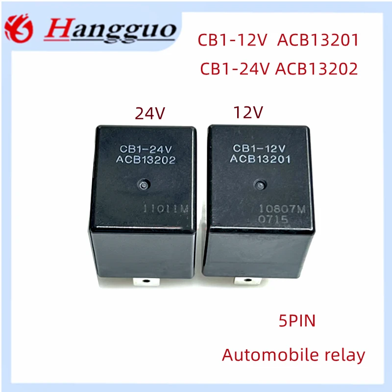 Original neue 1pcs CB1-12V acb13201 CB1-24V acb13202 40a 5pins automotive relais