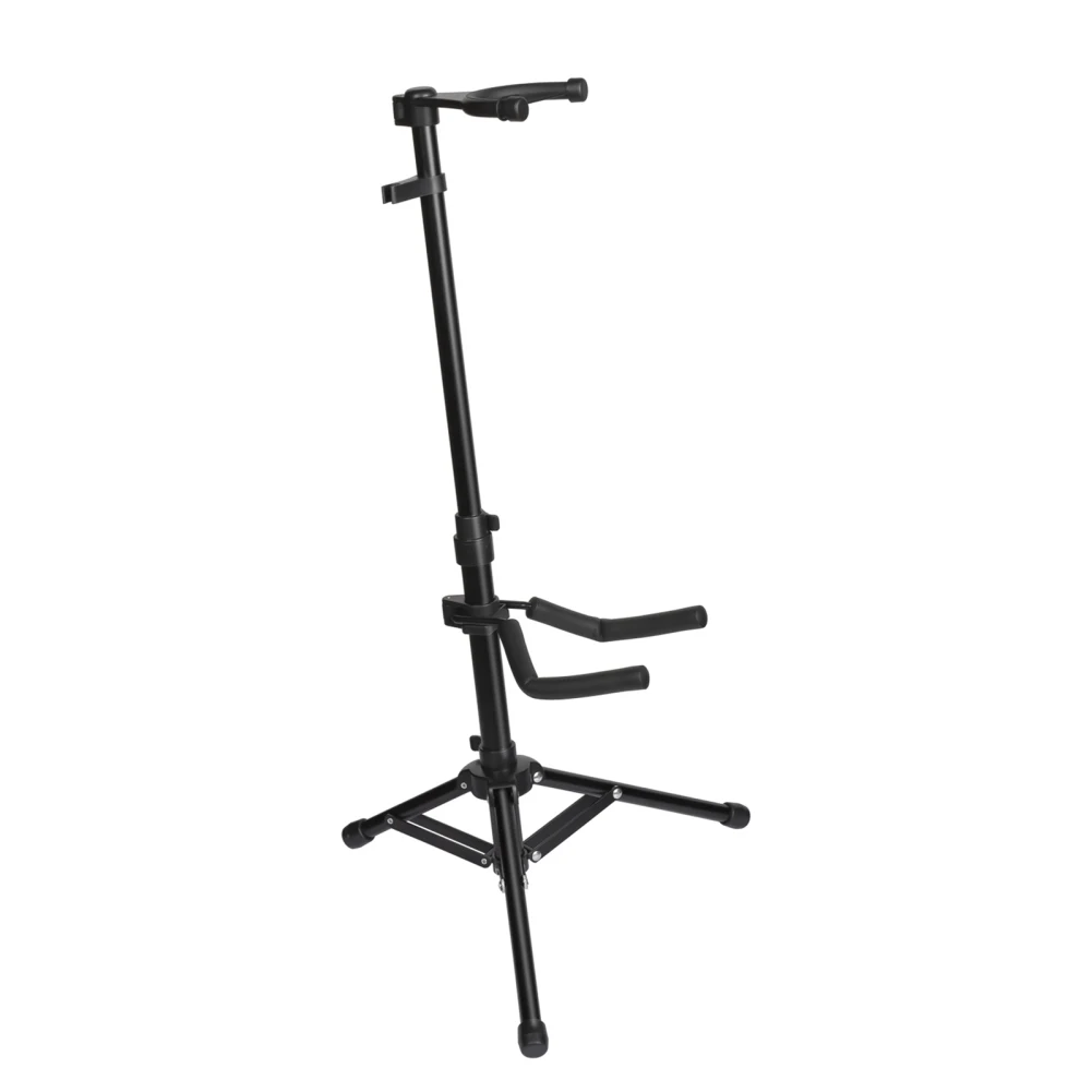 FL-13D Violin Stand With Bow Holder Floor Standing Adjustable Height Folding Violin Stand For Guitar Bass Ukulele