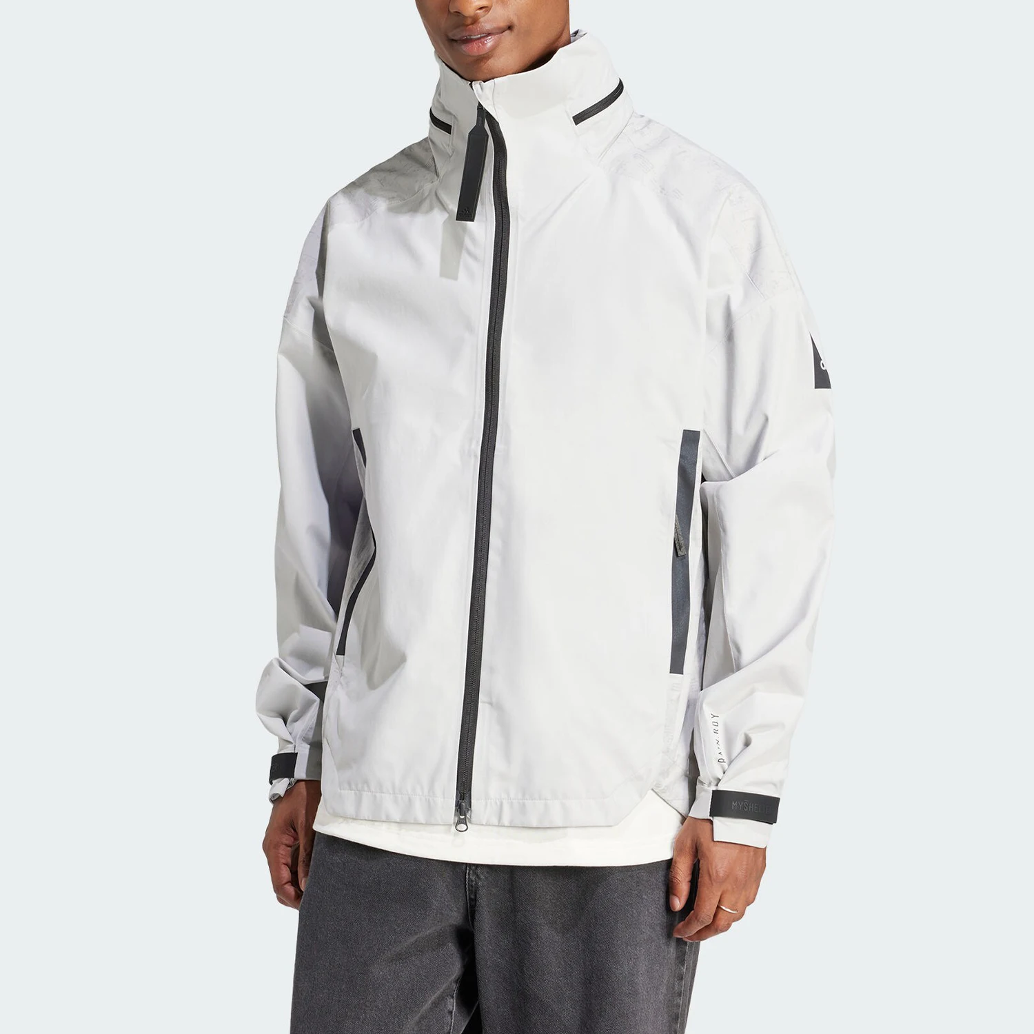 

Adidas Original 2023, новая мужская спортивная повседневная куртка с капюшоном IR6139