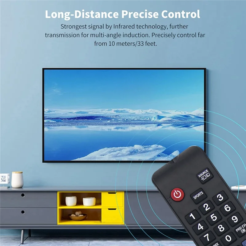 BN59-01198Q сменный пульт для Samsung Smart TV UE40JU6445K UE55JU6445K T32E390SX