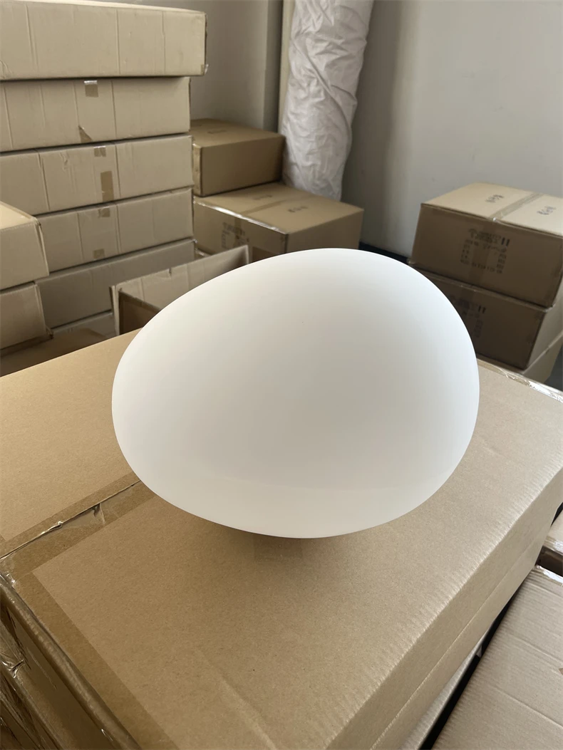 Glass Ball Pendant Light Detail