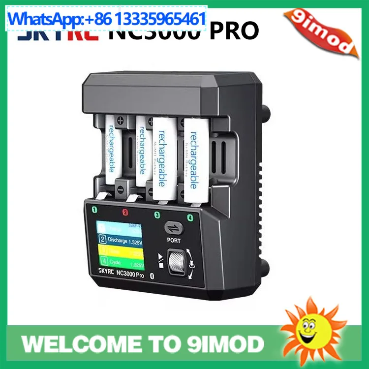 SKYRC NC3000Pro Ni-MH/Ni-Chromium Charger AA/AAA Four-channel Bluetooth Mobile APP Control