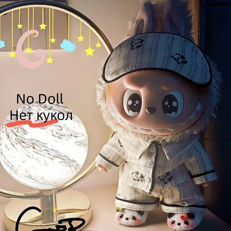 

38cm Cute Casual Style Overall The Fashionable And Creative Dressing Labubu Accessories No Doll