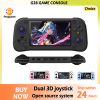 G28 Retro Handheld Video Game Console Linux System 4.3 Inch IPS Screen Portable Pocket Video Player 128GB Games Boy Gift