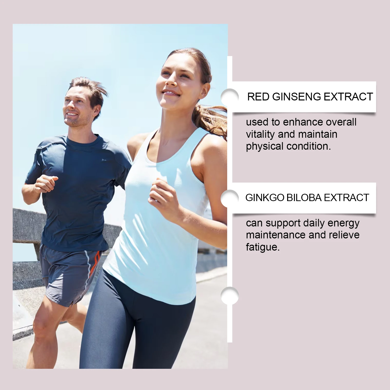 120PCS Energy Support Body Patches Natural Red Ginseng Ginkgo Biloba Collagen Circulation Boost Energy Boost SkinCare Patches