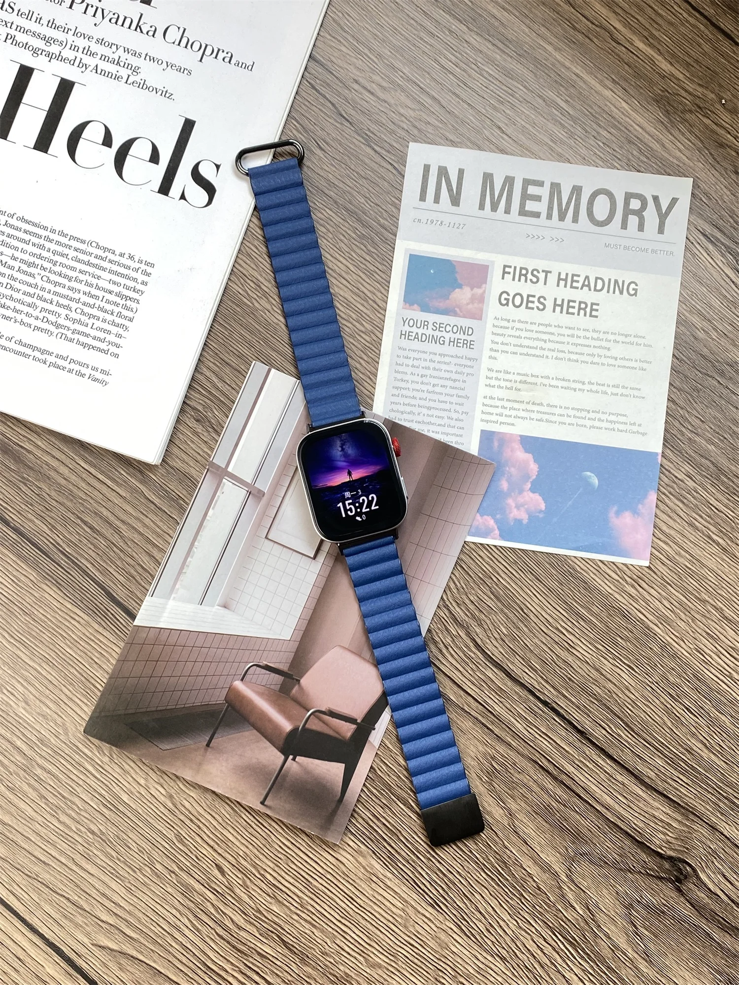 Magnetic Loop for Huawei Watch Fit 3 Strap Leather Bracelet Wristband Redplacement correa Watchband for Huawei Fit3 Accessories