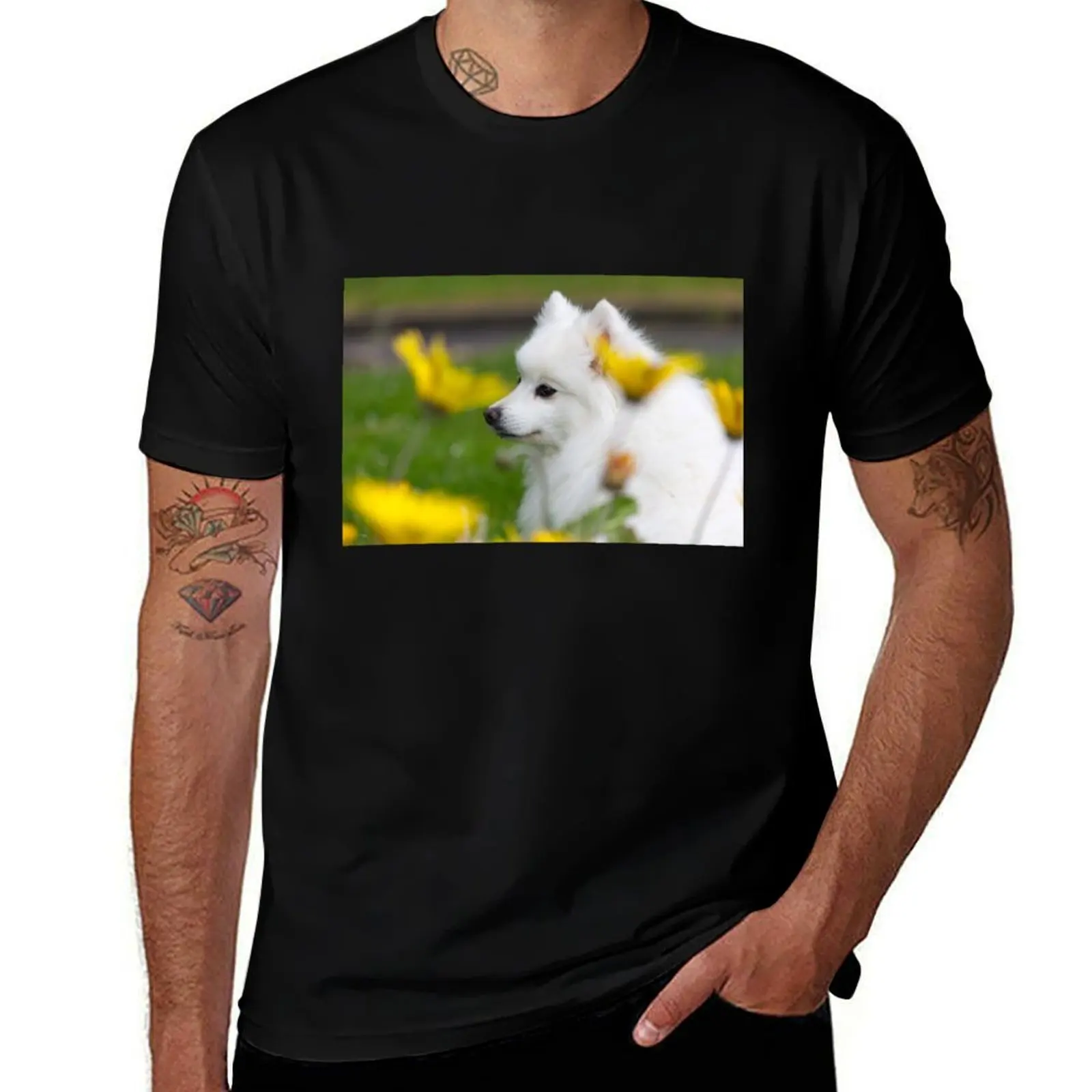 Spring Spitz T-Shirt Independence Day Short Sleeve T-Shirt