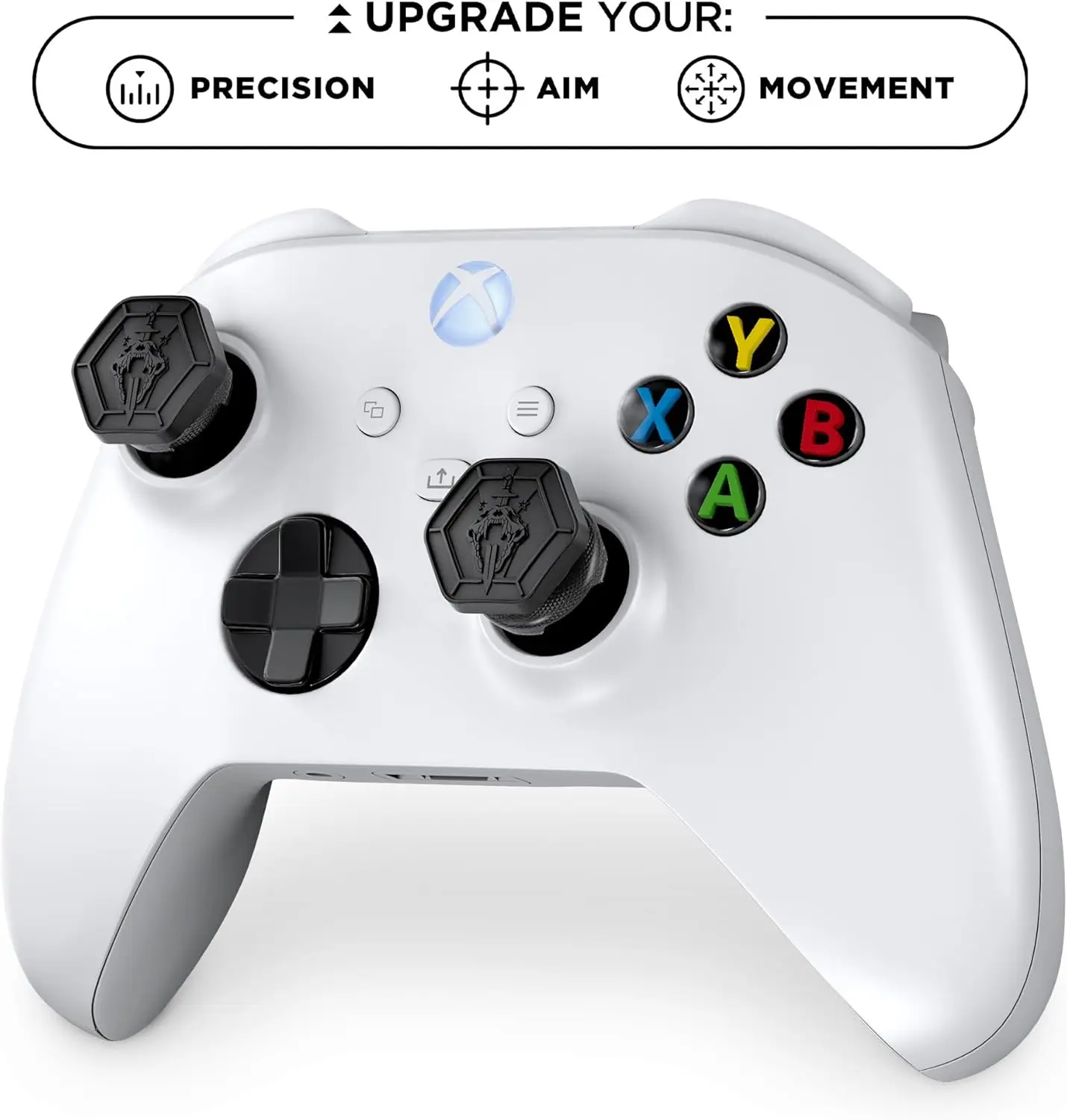 2Pcs Hand Grip Extender Caps für Xbox Serie Game Controller Gamepad Thumb-Stick Griffe High/Low Rise Abdeckungen für Xbox one/One S